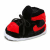 Red and Black Comfortable Plush Sneaker Slippers