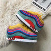 Rainbow Comfortable Plush Sneakers